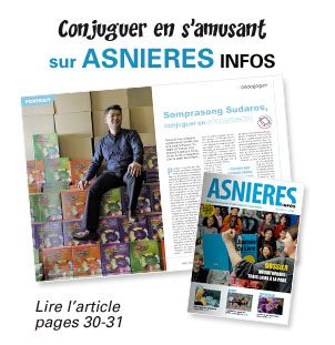 Portrait du créateur dans Asnières Info