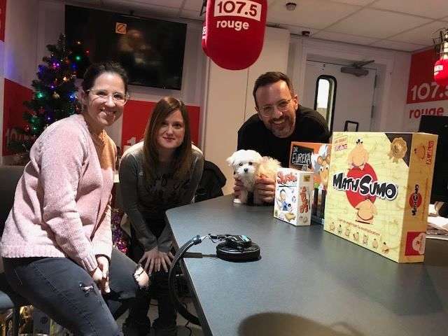 On parle de MathSumo  à la radio Rouge Quebec 107.5