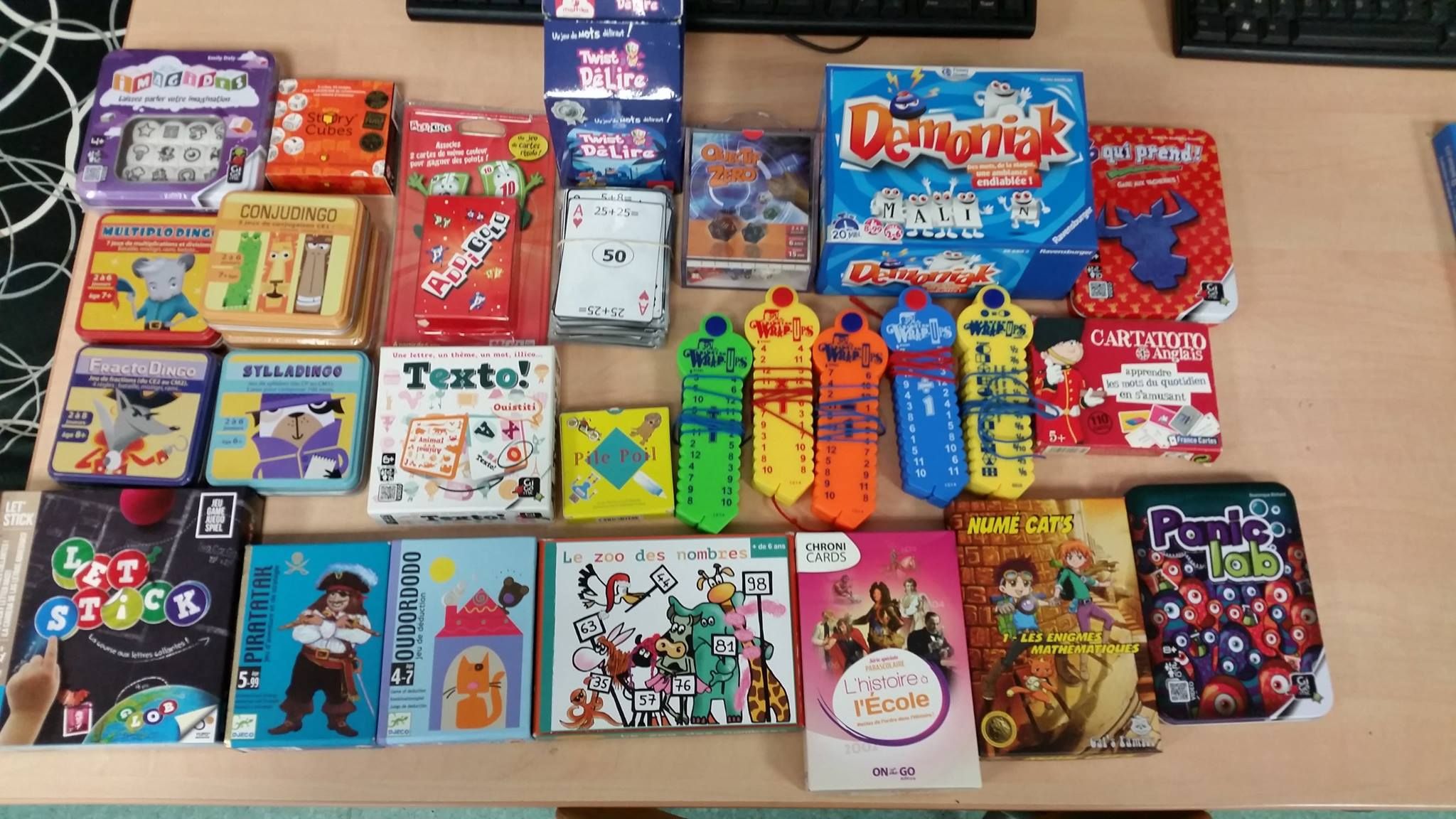 Twist Délire et Addigolo sont de la partie dans la classe de Monsieur Mathieu