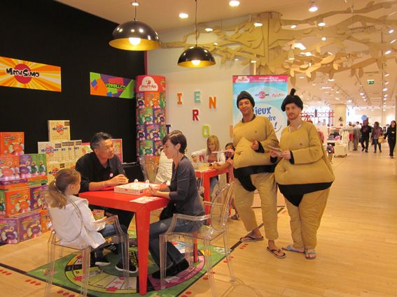 La Rentrée des sumos aux Galeries Lafayette de Lille