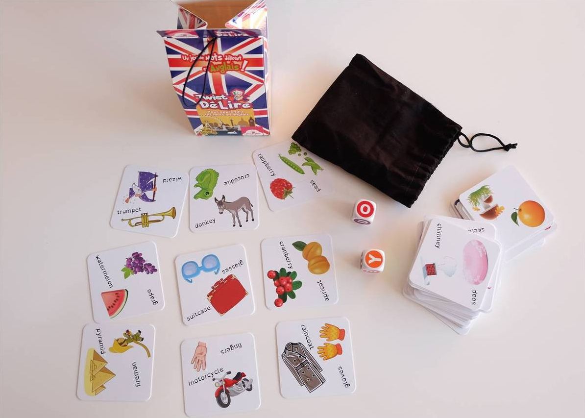 Twist Délire ANGLAIS - super jeu pour Lucky Sophie